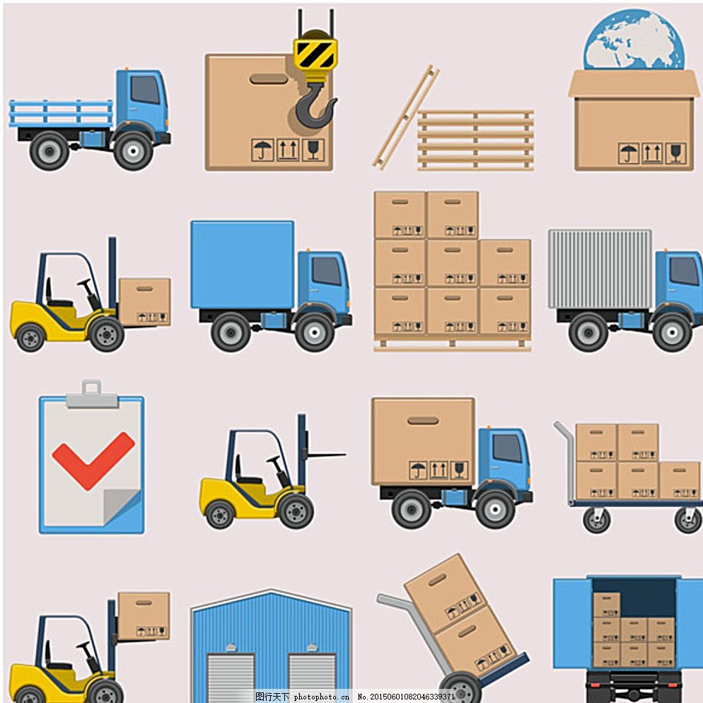 卡车货物运输 现代物流的核心支柱